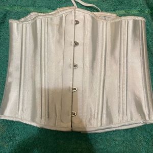 White size LARGE corset